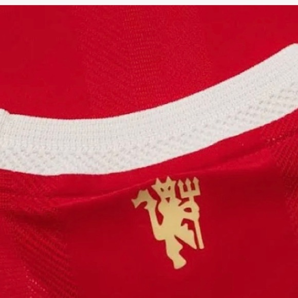 ⚽️🇬🇧NWT Adidas 2021-2022 Manchester United Home Shirt, Size L - Picture 6 of 9